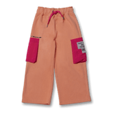 Wide Leg Slogan Drawstring Jogger